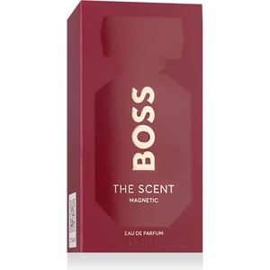 HUGO BOSS Boss The Scent Magnetic 2023 Eau de Parfum за жени 30 ml опция Бургундска опаковка със силует Парфюми
