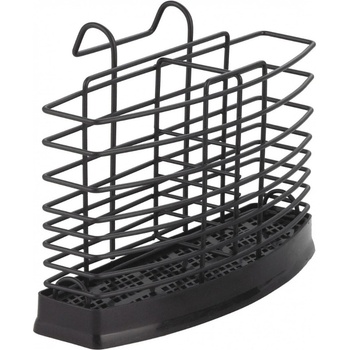 Rosberg Сушилник за прибори Rosberg R53003D, 20.7х9.5х15.2 cм, Черен мат (R53003D black)