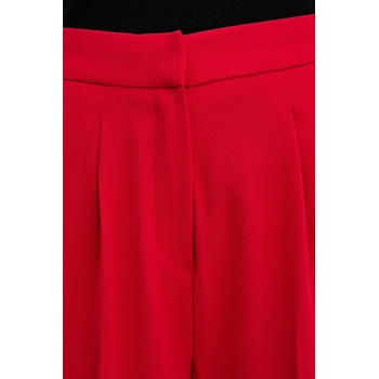 Morgan Панталон Morgan в червено със стандартна кройка, с висока талия PVESY. F (PVESY.F)