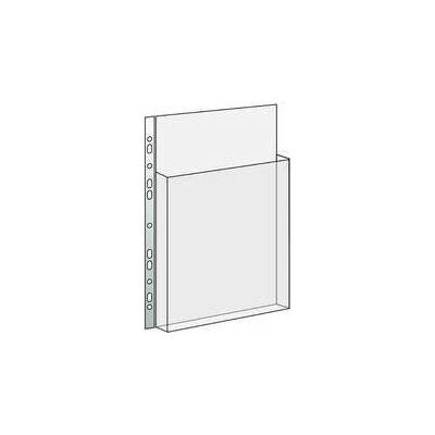 Průhledný obal na katalogy PVC eurozávěs, kapsa do2/3 165mic.