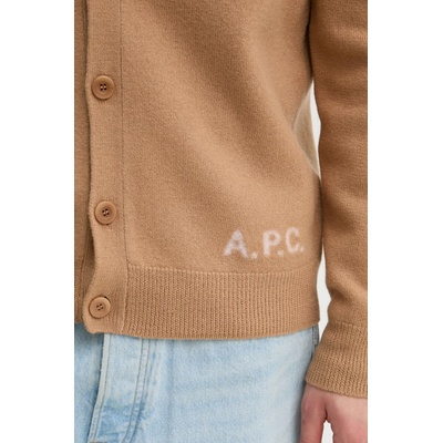 APC Вълнена жилетка A. P. C. kenny (WVBDK.H22305)