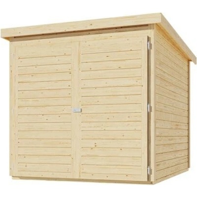 Karibu dřevěná garáž FAHRRADGARAGE 3 38647 natur LG3039