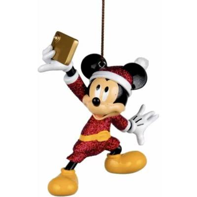 Disney Vánoční ozdoba Mickey s foťákem KL DN37057