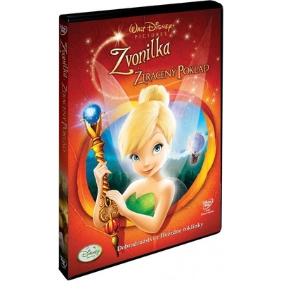 Zvonilka a ztracený poklad DVD