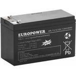 Europower AGM Battery EPL Series 12V 7.2Ah T1