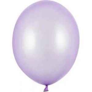Party Deco Латексови Балони Металик, Глициния - 12 см (sb5m-004j)