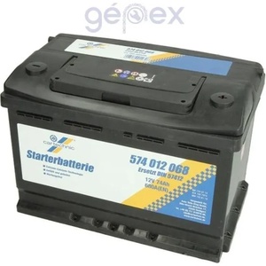 Cartechnic 74Ah 680A right+