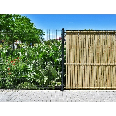 Betafence Drevená výplň do drôtených 3D plotov Výška plota: 173 cm