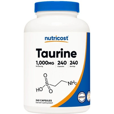 Nutricost Taurine 1000 mg [240 капсули]