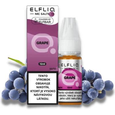ELFLIQ Salt GRAPE 10 ml - 10 mg
