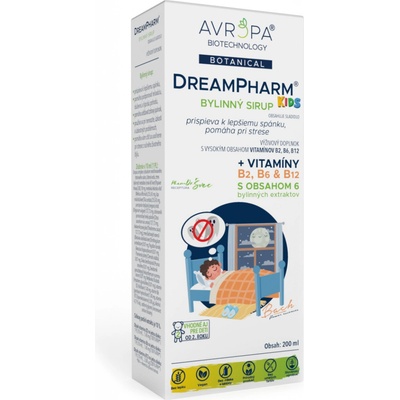 Avropa DreamPharm KIDS bylinný sirup 200 ml
