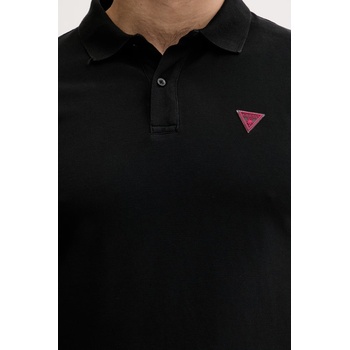 Guess Тениска с яка мъжка памучна (F6GP03.K9WF1)