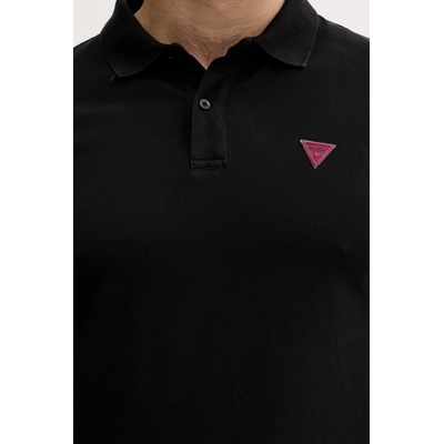 Guess Тениска с яка мъжка памучна (F6GP03.K9WF1)