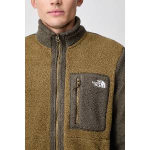 The North Face суичър с цип мъжки от полар Yumiori (NF0A883RRL21)