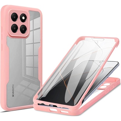 Techsuit Калъф за Xiaomi 14T Pro + Pouch - ColorVerse 360 Series - Pink