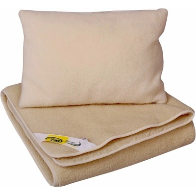 2G Lipov Súprava Merino ovčia vlna 135x200 50x70