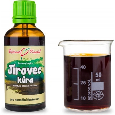 Bylinné kapky Jírovec kôra bylinné kvapky tinktúra 50 ml