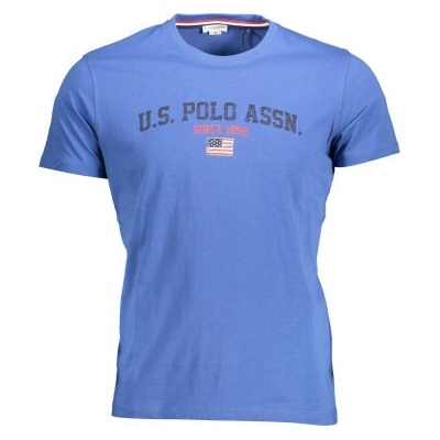 U.S. POLO stylové pánské tričko s krátkým rukávem Blue