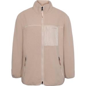 KnowledgeCotton Apparel Дамско поларено яке KnowledgeCotton Apparel Women's ED Adv. Nordic Light Zip Fleece jacket - Light Feather Gray - размер XL (105-6859-0115)