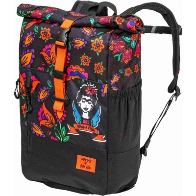 MEATFLY раница Holler Viva La Vida Black 28 L | Многоцветна | Обем 28 L Meatfly | Cheren | ЖЕНИ | ЕДИН РАЗМЕР