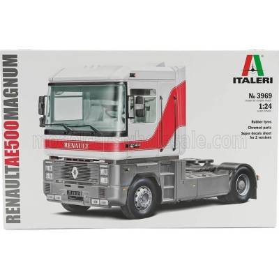 ITALERI RENAULT MAGNUM AE500 TRACTOR TRUCK 2-ASSI 1991 1:24