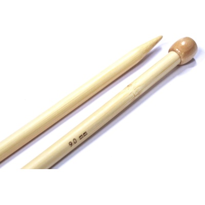 Koh-I-Noor Jehlice bambusové 9.0mm 35cm pletací