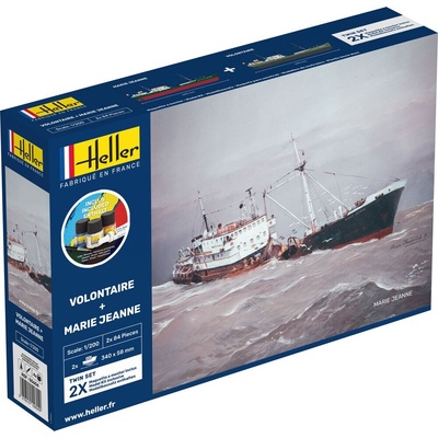 Heller Volontaire + Marie Jeanne Twinset STARTER KIT 1:200