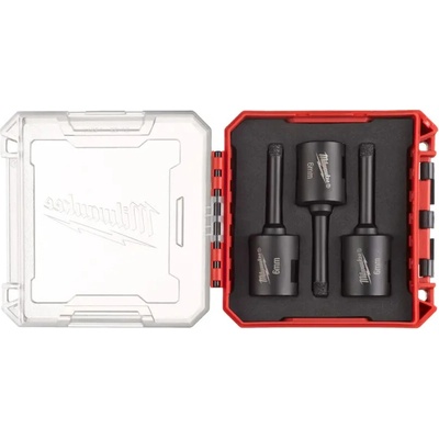 Diamantové jadrové vrtáky pr. 6 mm Milwaukee DIAMOND MAX upínanie M14 - 3 ks