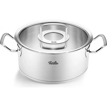 Fissler Плитка тенджера ORIGINAL PROFI 24 см, сребриста, неръждаема стомана, Fissler (FS84139240000)