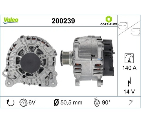 generátor VALEO 200239 VA 200239