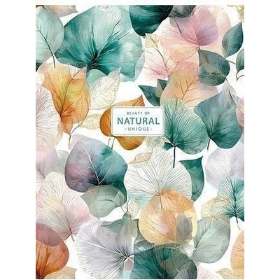 SHKOLYARYK Sešit Beauty of Natural A5 čtverečkovaný A5 080 5258
