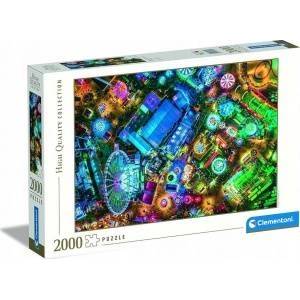 Clementoni Puzzle HQ Zimowa kraina czarów w Londynie 2000 elementów (32084)