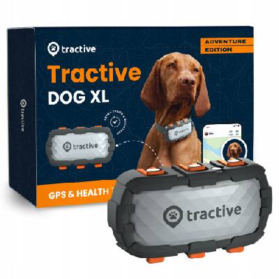 Tractive DOG XL – Adventure Edition (TRDOG4XLRUG) sivý