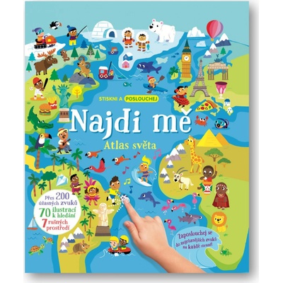 Najdi mě Atlas světa