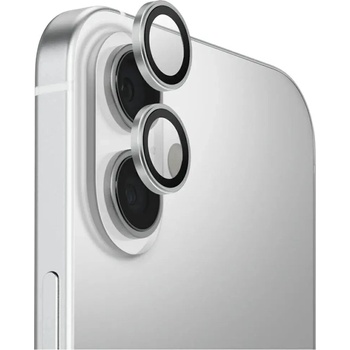 Uniq Optix алуминиев протектор за обектив за камера за iPhone 17 с апликатор - сребрист