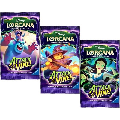 Disney Lorcana TCG: Attack of the Vine! Booster – Zboží Dáma