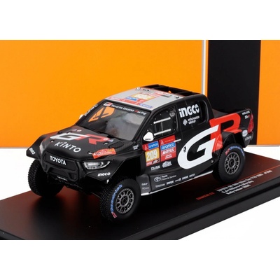 IXO Toyota GR DKR Hilux EVO T1U Rally Dakar 2024 209 de Villiers Murphy 1:43
