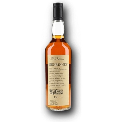 Benrinnes 15y 43% 0,7 l (holá láhev)