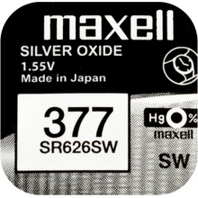 Maxell Silver Oxide 377 1ks 377/SR626SW/V377