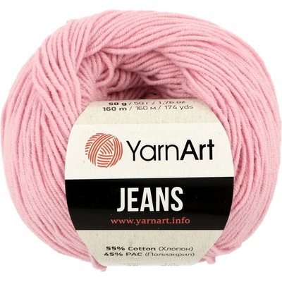 YarnArt Jeans 36 ružová