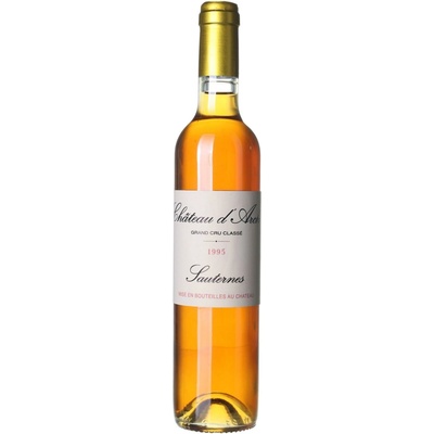 Château D'Arche Sauternes Grand Cru sladké bílé 1995 14% 0,5 l (holá láhev)