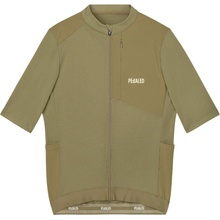 PEdALED Odyssey Merino Jersey Military Green