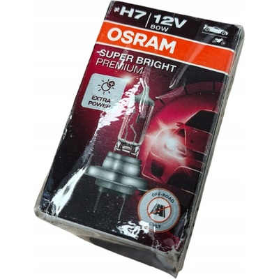 Osram Super Bright Premium H7 PX26D 12V 80W 62261SBP