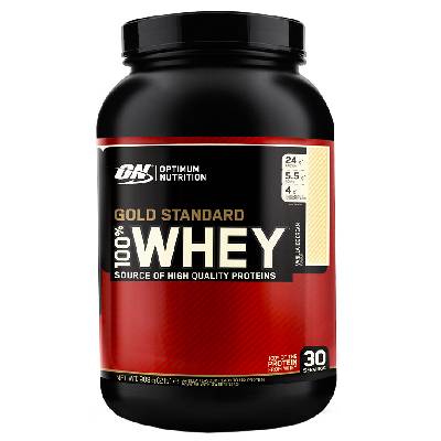 Optimum Nutrition 100% Whey Gold Standard 899 g čokoláda - arašidové maslo