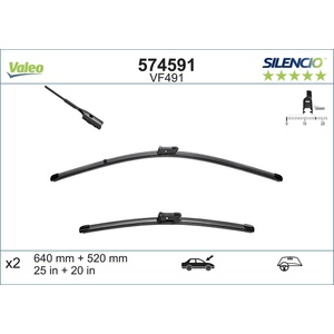Valeo Silencio 640/520 mm 574591