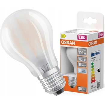 Ledvance 4058075434028 LED D A G E27 klasická žiarovka 11 W = 100 W chladná biela