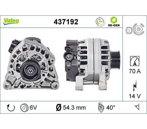 Generátor VALEO 437192