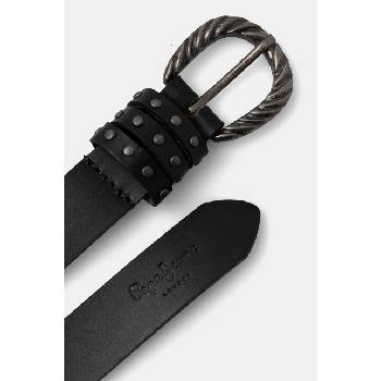 Pepe Jeans Кожен колан Pepe Jeans HALSEY BELT дамски в черно PL020856 (PL020856)