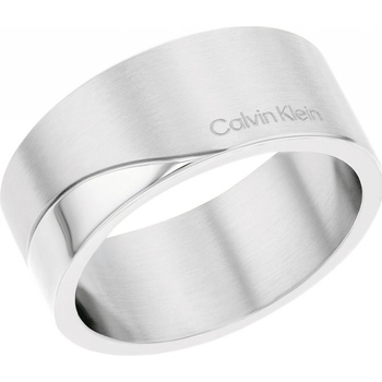 Calvin Klein oceľový prsteň Minimal Circular 35000198