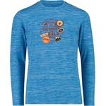 CMP Детска спортна тениска CMP Kid's T-Shirt 36N2884 Longsleeve - River Melange - размер 104 (EU) (704-6230-0412)